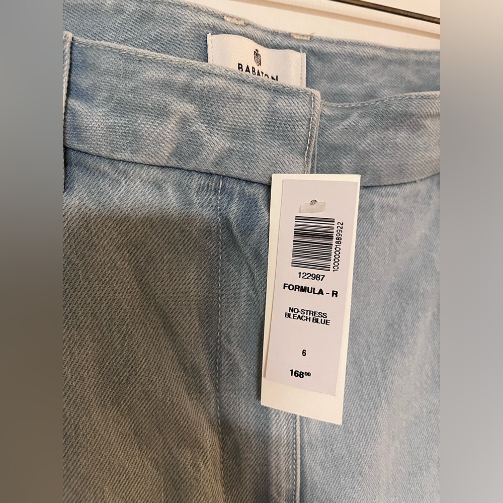 Aritzia Babaton Formula Jean trousers NWT size 6 - Picture 8 of 8
